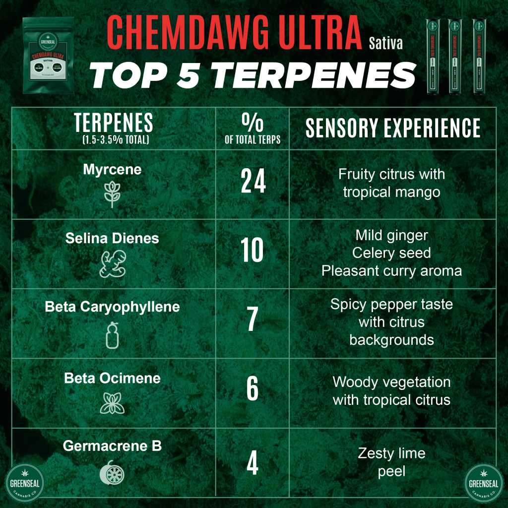 Chemdawg Ultra Top 5 Terpenes